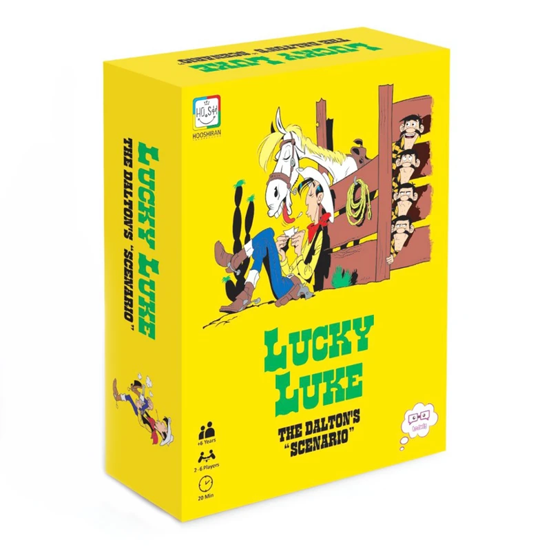بازی فکری لوک خوش شانس  (lucky luke)